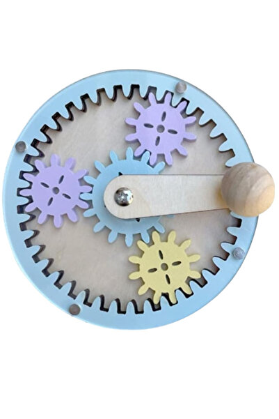 Krista Accesoriu pentru Busy Board Roată zimțată din lemn