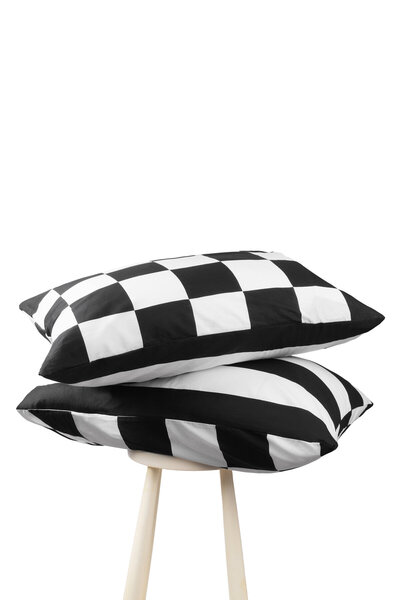 Cozy Home Mono Double-Sided Pillowcase Code Black 50X70