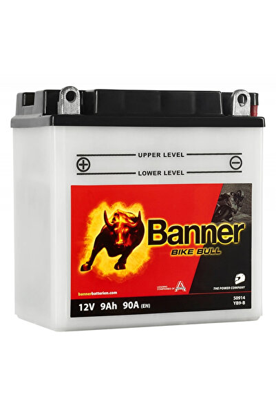 Banner 12 V 9 AH MOTOR AKÜSÜ BB9-B - YB9-B