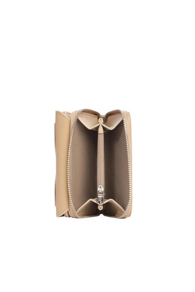 CENGİZ PAKEL Mentor Women's Wallet-Portfolio 65239Mn - Mink