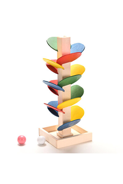 zola Educational toy for children, Zola®, tree model, multicolored, wooden, with balls, 19.5 cm