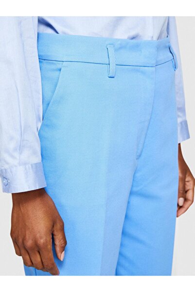 Sisley Women's High Waist Slim Leg Pants 323A45G2Lf03M-Sis3B5