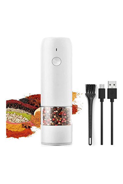 HALAMODO مطحنة كهربائية 0.05 كجم 15.0 وات مطحنة بيضاء 2202199