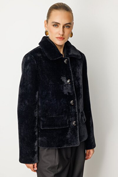 Ekol Torba Cepli Plush Coat 6025