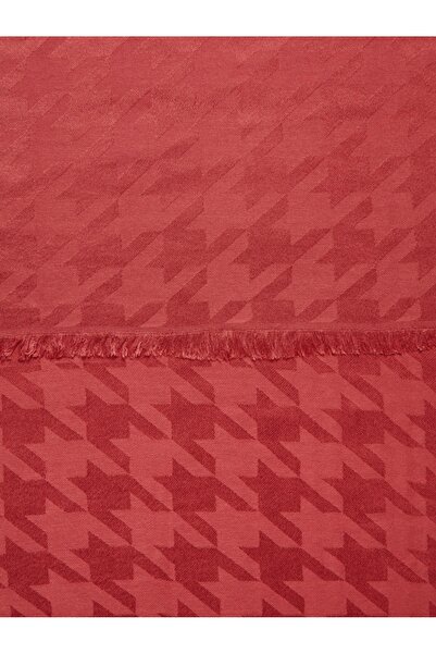 Sisley Women's Viscose Blended Houndstooth Patterned Shawl 323A6Oofwu01G-Sis8K5