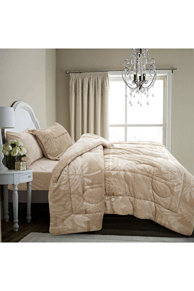 sadir Linda Luxury Velvet Winter Duvet Set, Single and a Half, 4 Pieces
