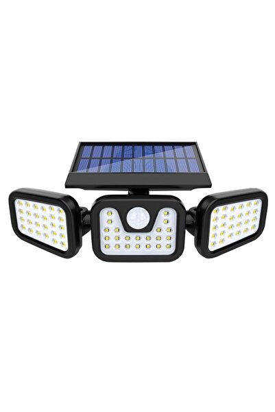 Powermaster MX-W771A Sensörlü 3 Modlu 74 Ledli Solar Aydınlatmalı Duvar Lambası