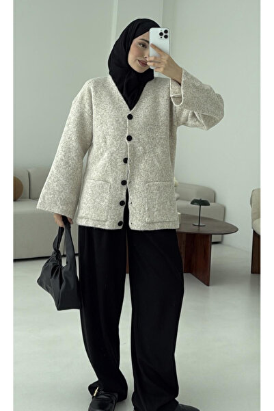 My Blog Stone Double Pocket Thessaloniki Cardigan - 04622
