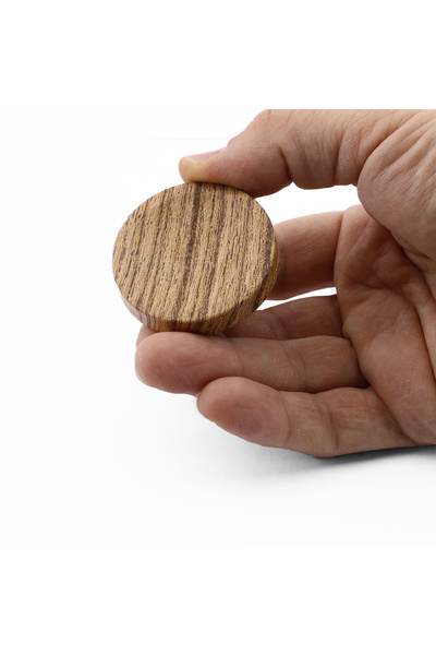 Badem10 Single Screw Bohemian Concave Plastic Knob Handle Cubic Beech Beige Color Furniture Cabinet Drawer Handle Knob