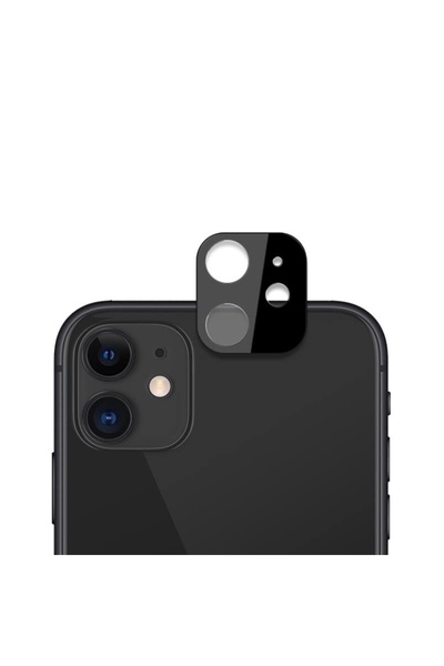 SKYDDAR INNOVATION Φιλμ κάμερας συμβατό με iPhone 11, Γυαλί κάμερας μαύρο, αυ...
