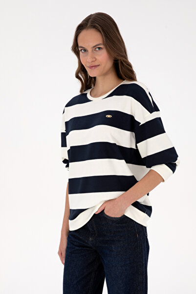 U.S. Polo Assn. Kadın Lacivert Sweatshirt 50313563-VR033