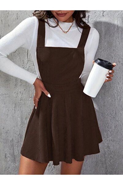 JANES Women's strappy backless cropped velvet mini dress