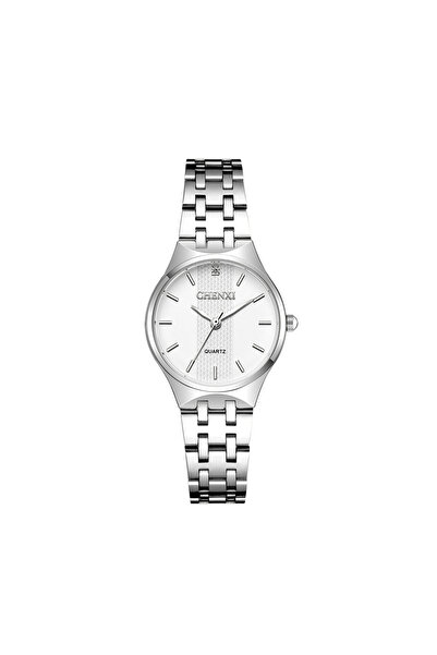 Youtrico CHENXI Ladies wristwatch Professional Watch - Silver, White Face,Life Waterproof