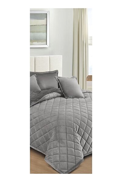 Mon Compressed single bedspread (soft velvet & fur) 210x170 cm