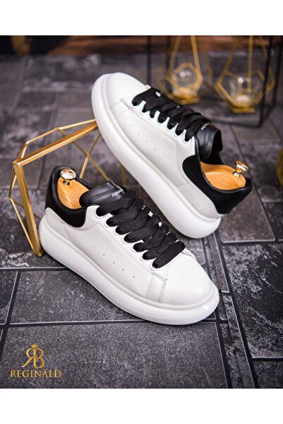 ALEXANDER Black and White Sports Shoes