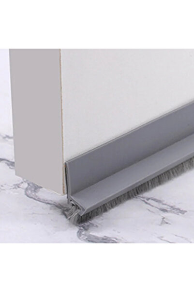 Choice1 Grey New Door Sealing Draft Stopper Strip Wind Dust Blker Stopper wit...