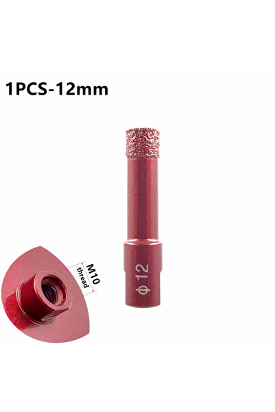 Choice28 12mm M10 thread vacuum brazing dry diamond drill bit, ceramic tile h...