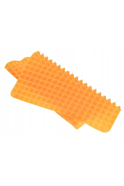 zola Silicone mat, multifunctional, for baking, draining, flexible, 39x26 cm, orange