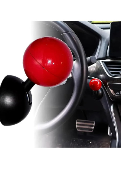 Midkan غطاء تشغيل وإيقاف تلقائي للمحرك، زر تحكم بحركة واحدة لبدء وإيقاف المحرك، أحمر اللون