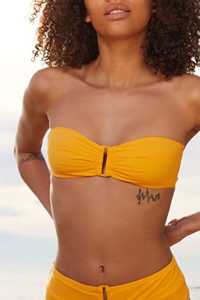 Etam Solid Open-Front Swim Bra