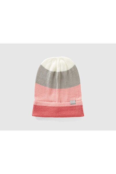 United Colors of Benetton Striped Multi-Color Hat