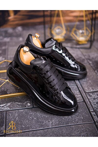 ALEXANDER Shiny Black Sports Shoes