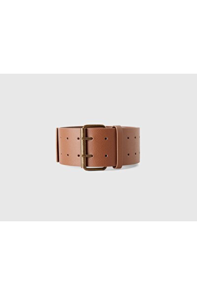 United Colors of Benetton High-Waist Faux Leather Belt
