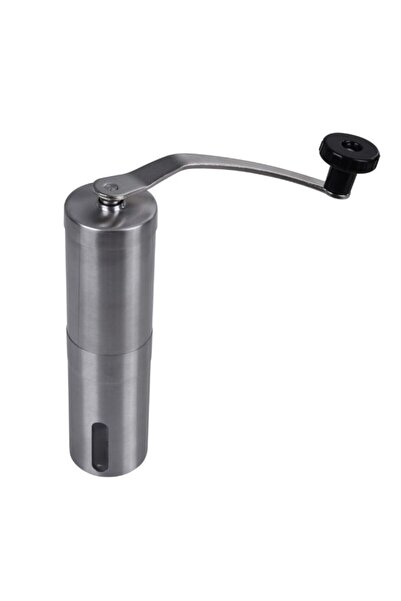 HALAMODO مطحنة قهوة يدوية من الفولاذ المقاوم للصدأ باللون الفضي سعة 600 مل