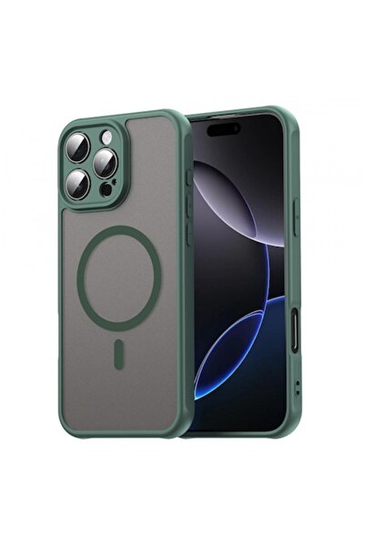 Stef's Cat Θήκη MagSafe για Apple iPhone 16 Pro Max, HaloFrost II, Πράσινη