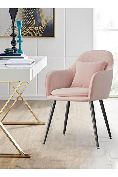 GENERAL Vanity Chair Office Chair with Back, Height Adjustable for Bedroom Living Room