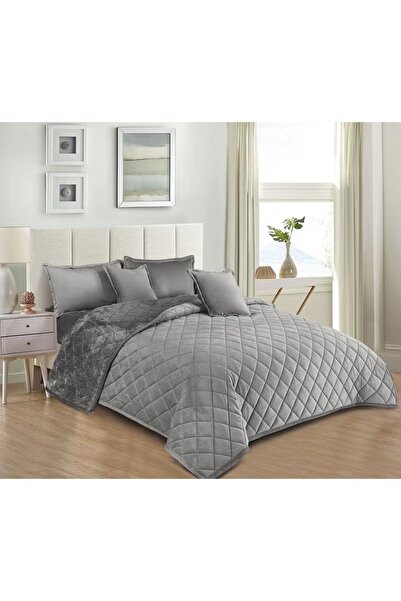 Mon Compressed single bedspread (soft velvet & fur) 210x170 cm