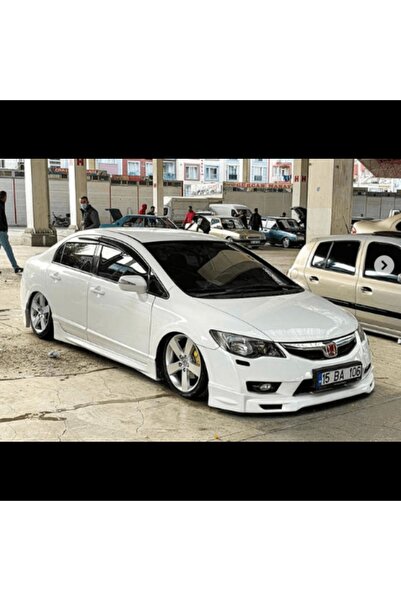 HM Fiberglass HONDA CİVİC FD6 MAKYAJLI ÖN EK ÖN KARLIK ÖN TAMPON EKİ