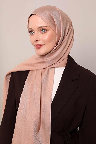 Levidor Yavruağzı Simli Bodrum Şal