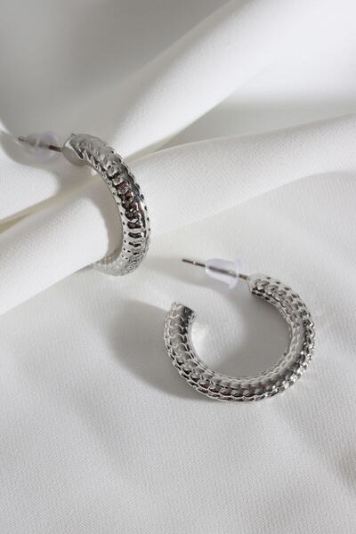 LA PERRY ACCESSORIES خاتم فضي عتيق الطراز