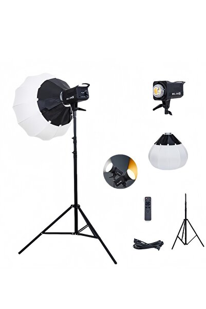 glanfen مجموعة إضاءة استوديو تصوير احترافية، إضاءة فيديو احترافية بتقنية COB ...