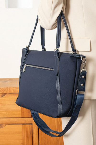 Just Polo Women's 4-Compartment Large Size Sports Long Strap Hand & Shoulder Bag (32X27 cm)