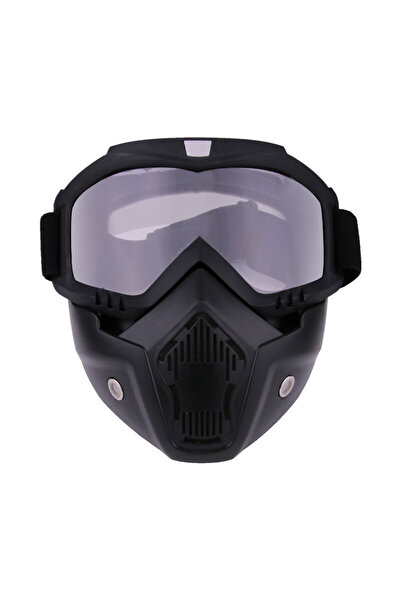 Choice نظارات موتوكروس شفافة مقاومة للغبار وعدسات شفافة قابلة للتعديل ونظارات...