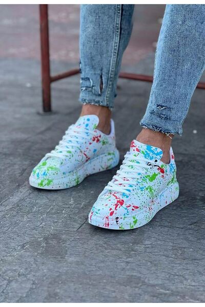 Zapatos WG501 Pantofi sport pentru bărbați, cu șireturi, piele vopsită verde,...