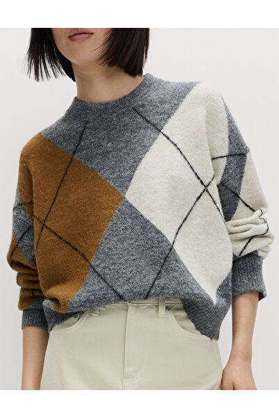 Marks & Spencer Desenli Kazak