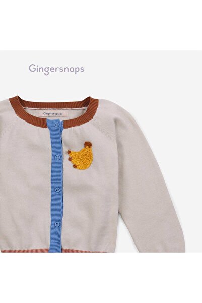 Gingersnaps Girls Embroidered Winter Cardigan