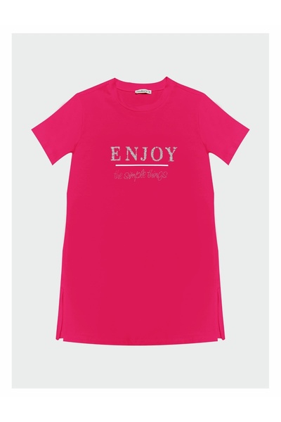 Moodbasic New Women's Written Stone Printed T-Shirt Mb27.164