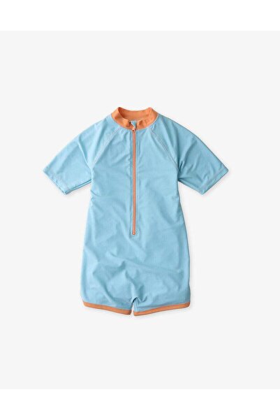 Gingersnaps ملابس سباحة للأولاد بسحاب