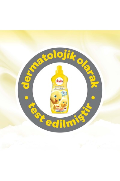 Dalin Çamaşır Deterjanı 1.5LT Bıcı Bıcı Kokulu (Hassas ve Hipoalerjenik Formül) (2 Li Set)
