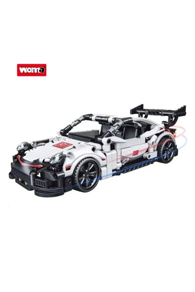 pasajdanal BLX Racing 911 Spor Yarış Arabası 399 Parça Technic Yapı Oyuncak Y...