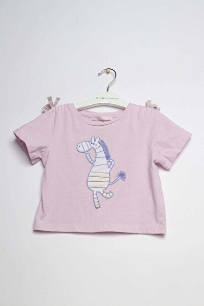 Gingersnaps Girls Printed Short-Sleeve T-Shirt