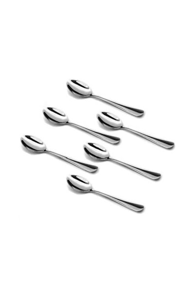 Clini Set of 6 stainless steel coffee spoons 3X-0051