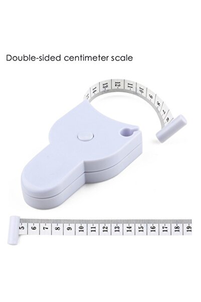 Choice4 شريط قياس الجسم المتري ذاتي الشد، مسطرة 150 سم/60 بوصة، فرجار لياقة ب...