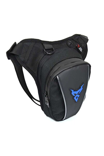 choice2 Blue Waterproof Drop Waist Leg Bag Thigh Belt Hip Bum Motorcycle Mili...