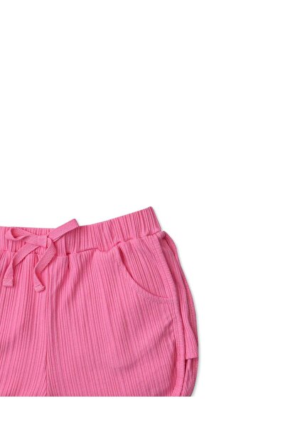 Gingersnaps Girls Solid Side-Pocket Shorts