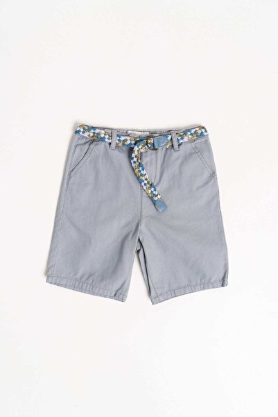 Gingersnaps Boys Solid Side-Pocket Shorts